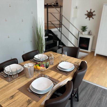 Ferienwohnung Nautica 450M Zum Strand Familienfreundlich Rostock Esterno foto