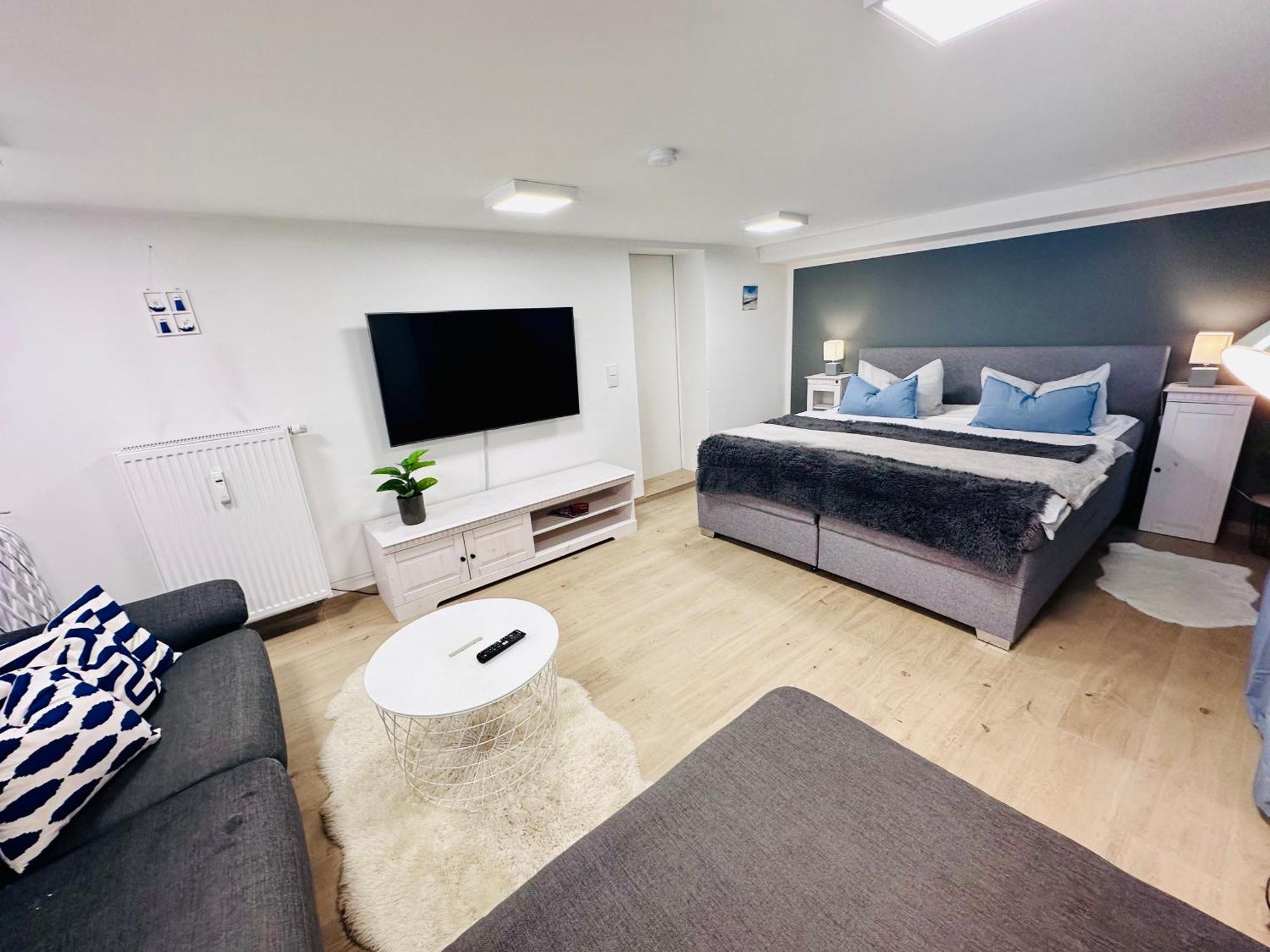 Ferienwohnung Nautica 450M Zum Strand Familienfreundlich Rostock Esterno foto