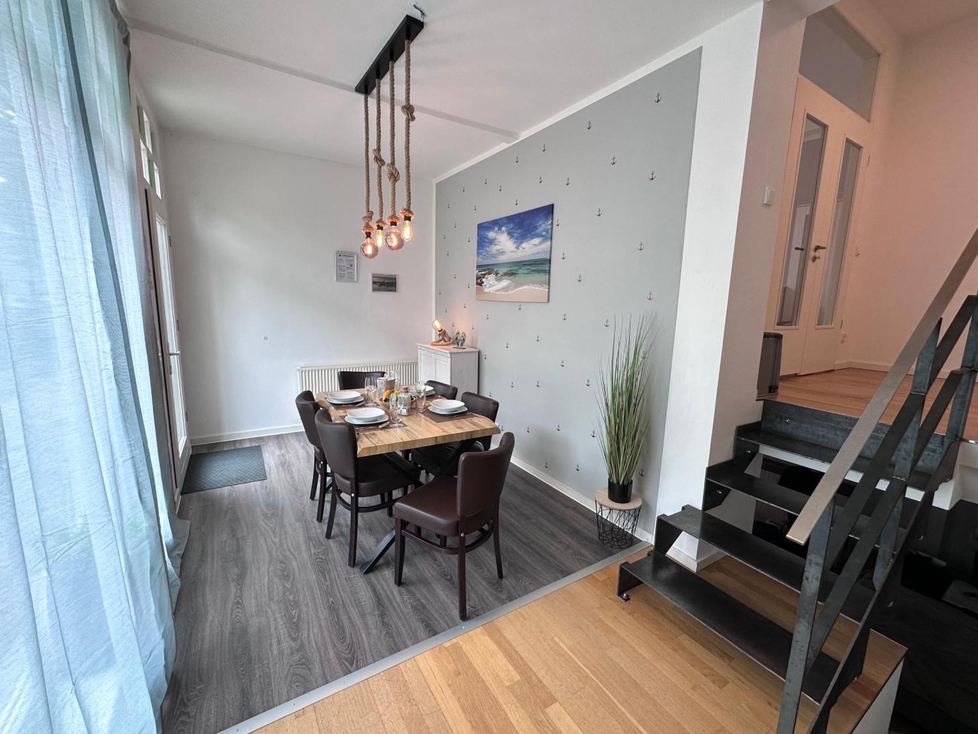 Ferienwohnung Nautica 450M Zum Strand Familienfreundlich Rostock Esterno foto