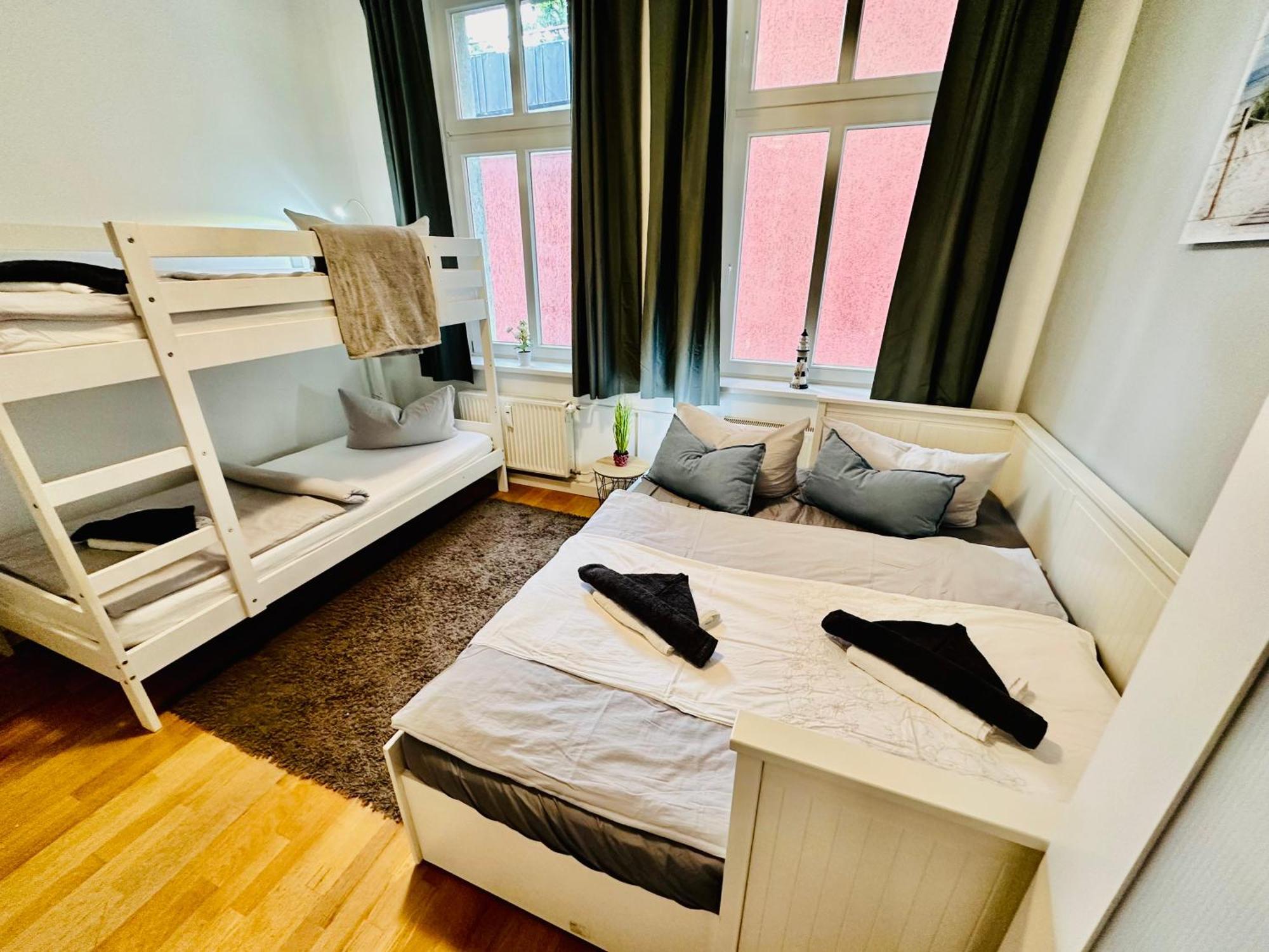 Ferienwohnung Nautica 450M Zum Strand Familienfreundlich Rostock Esterno foto