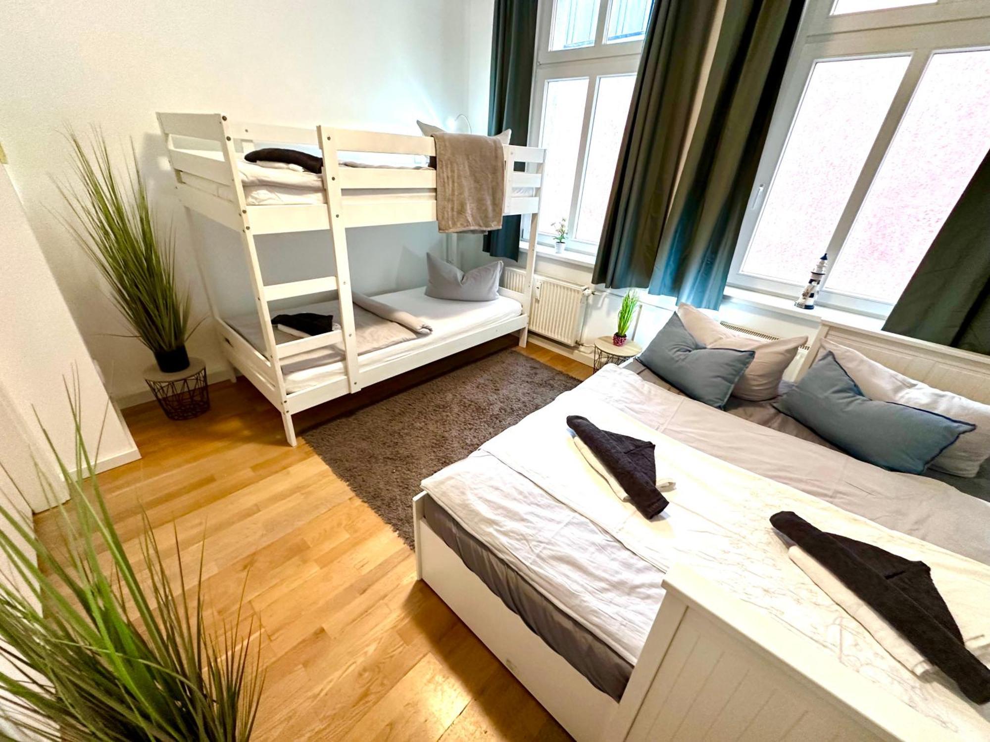 Ferienwohnung Nautica 450M Zum Strand Familienfreundlich Rostock Esterno foto