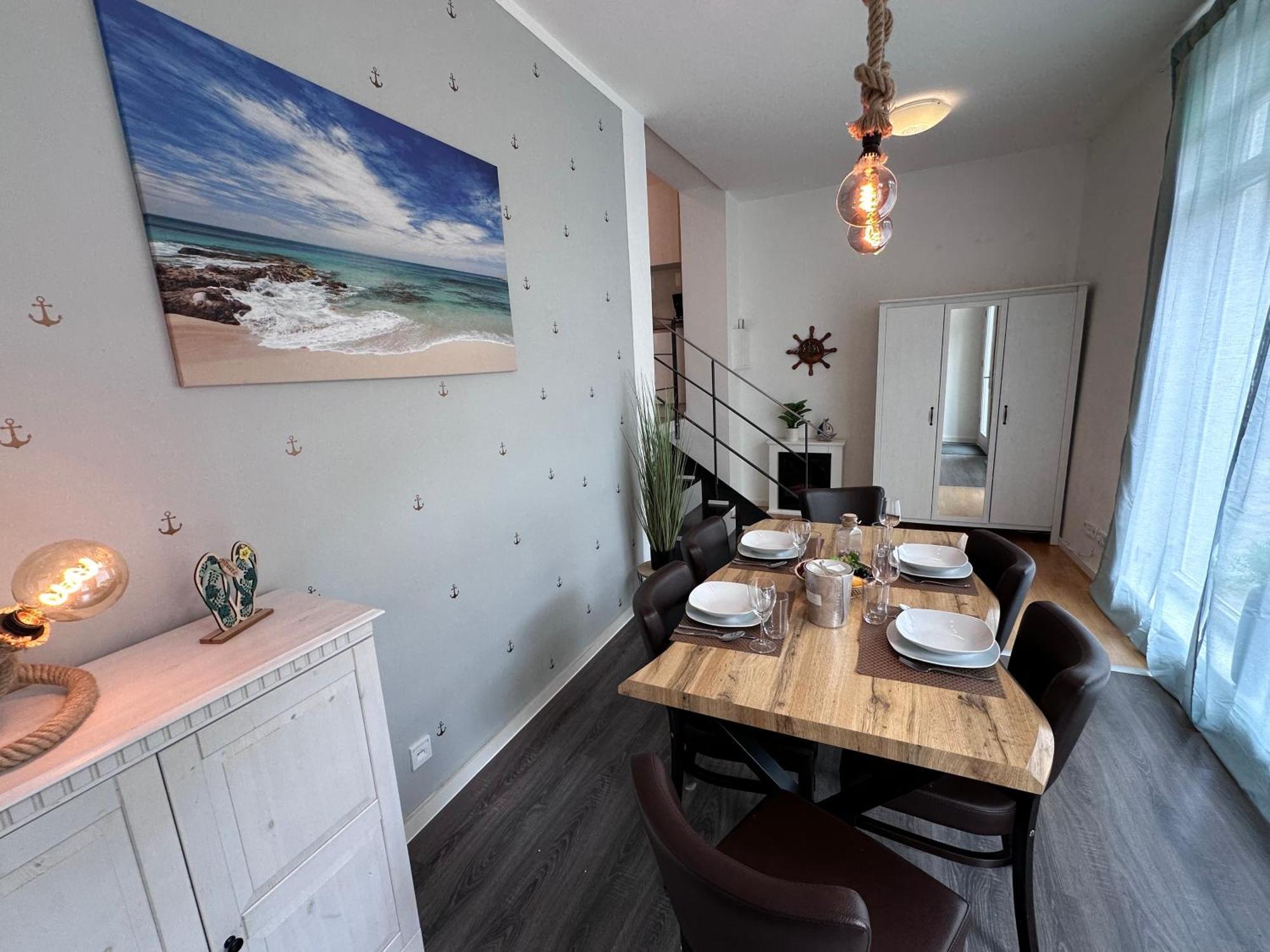 Ferienwohnung Nautica 450M Zum Strand Familienfreundlich Rostock Esterno foto